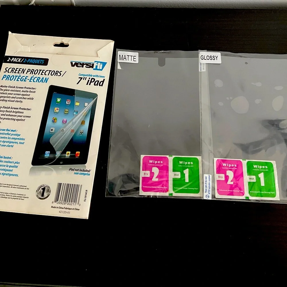 🔥 7 inch iPad or tablet, screen protector 2 included
